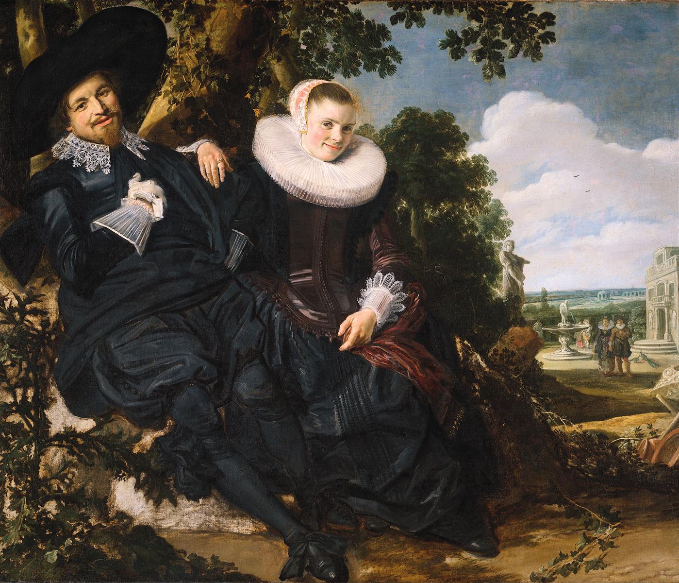 صورة زواج لإسحاق ماسا وبياتريكس فان دير لين - Marriage Portrait of Isaac Massa and Beatrix van der Laen صورة زواج لإسحاق ماسا وبياتريكس فان دير لين - Marriage Portrait of Isaac Massa and Beatrix van der Laen - مقهى جرير الثقافي