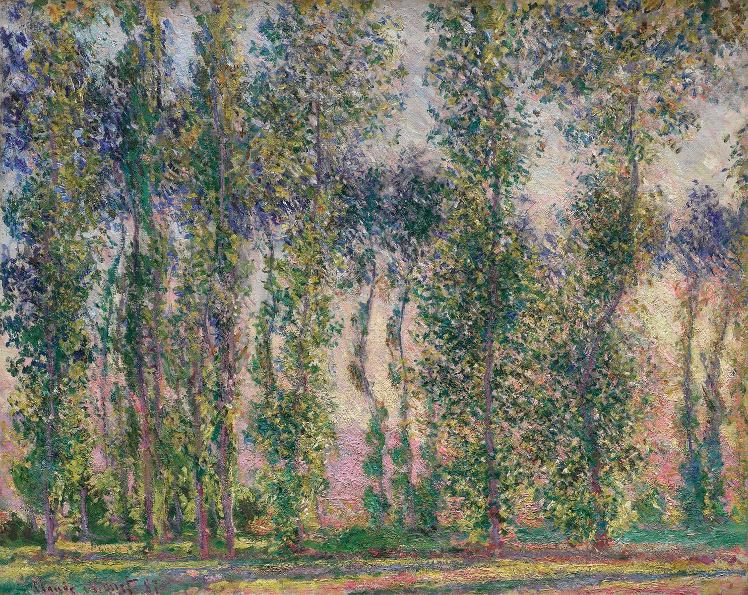أشجار الحور في جيفرني - Poplars at Giverny - مقهى جرير الثقافي