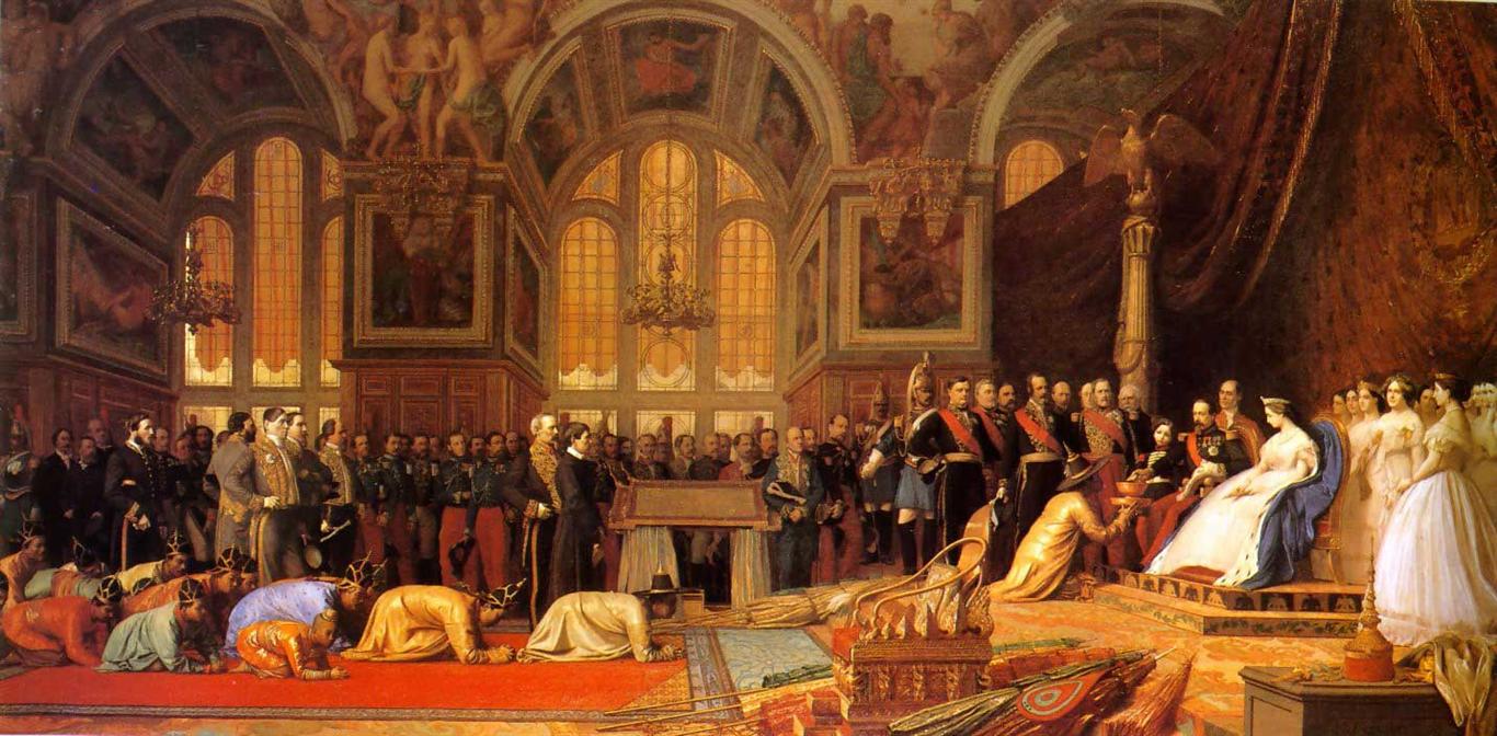 - The Reception of Siamese Ambassadors by Emperor Napoleon III (1808-73) at the Palace of Fontainebleau, 27 June 1861 - The Reception of Siamese Ambassadors by Emperor Napoleon III (1808-73) at the Palace of Fontainebleau, 27 June 1861 - مقهى جرير الثقافي