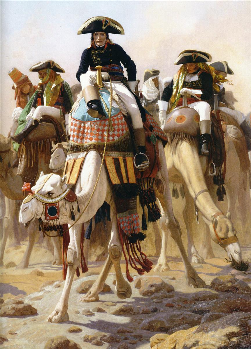 الجنرال بونابرت مع هيئة أركانه العسكرية في مصر - General Bonaparte with his Military Staff in Egypt الجنرال بونابرت مع هيئة أركانه العسكرية في مصر - General Bonaparte with his Military Staff in Egypt - مقهى جرير الثقافي