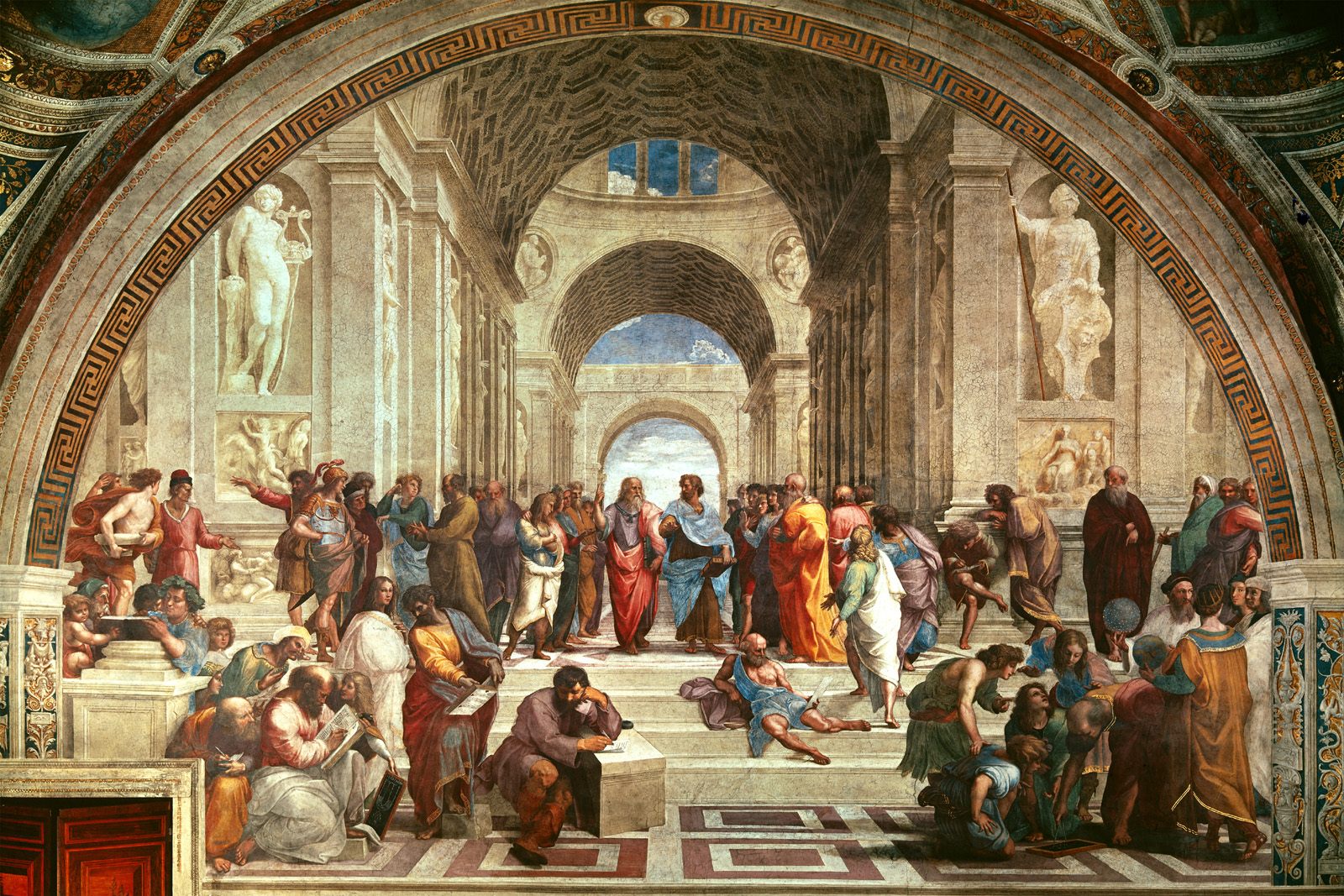  - The School of Athens - مقهى جرير الثقافي
