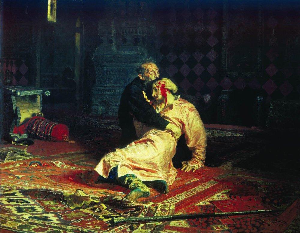- Ivan the Terrible and His Son Ivan on November 16, 1581 - Ivan the Terrible and His Son Ivan on November 16, 1581 - مقهى جرير الثقافي
