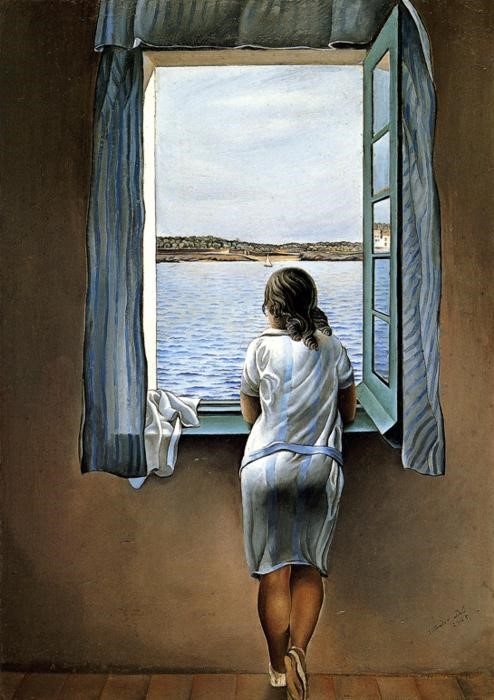 شخص عند النافذة - Girl at the window شخص عند النافذة - Girl at the window - مقهى جرير الثقافي