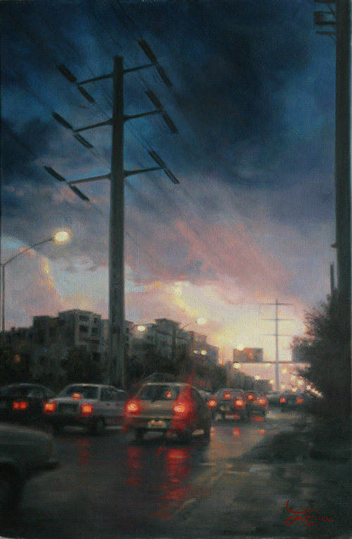 غروب في طهران - A Sunset In Tehran غروب في طهران - A Sunset In Tehran - مقهى جرير الثقافي