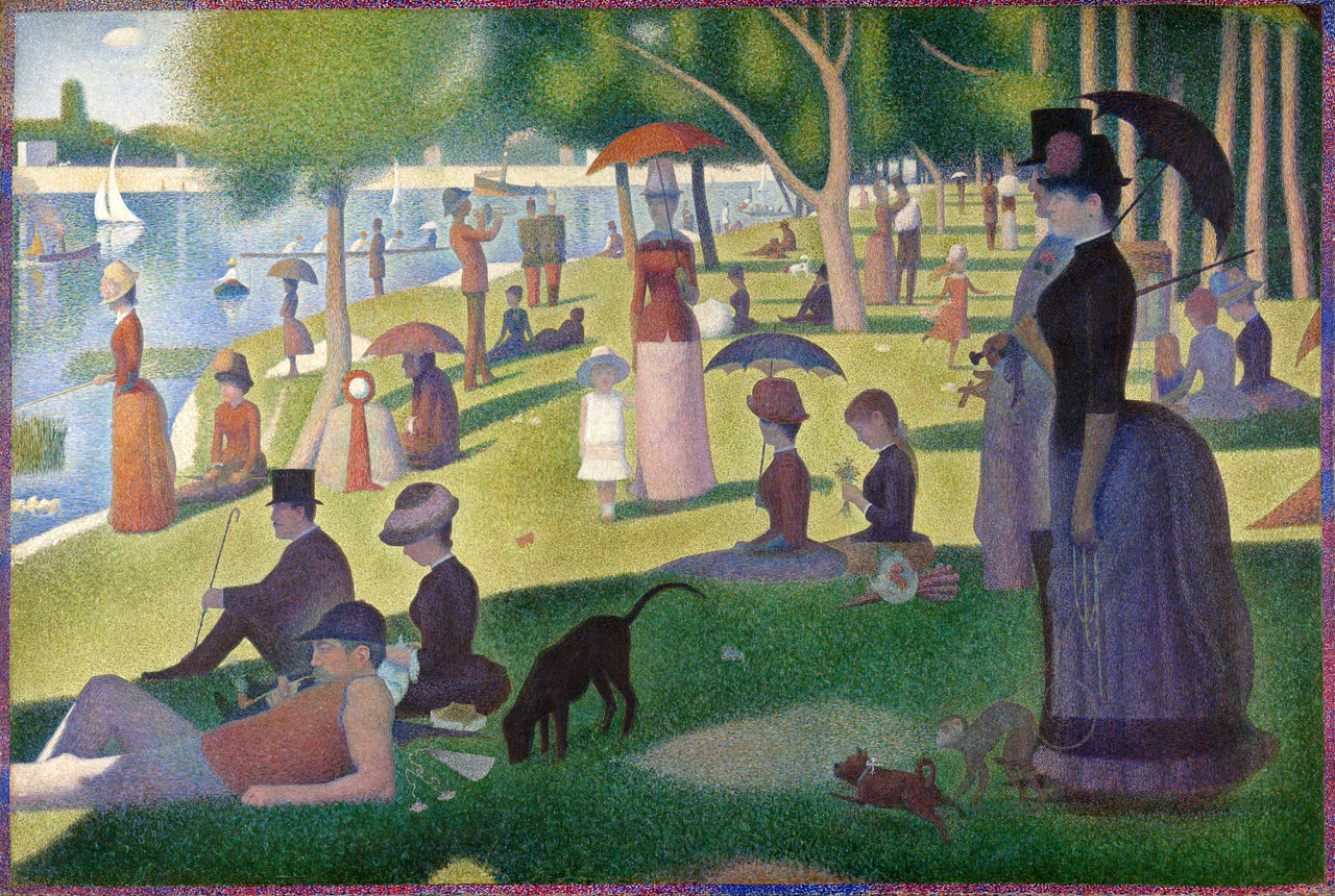 عشية يوم أحد في جزيرة لا جراند جات - A Sunday Afternoon on the Island of La Grande Jatte عشية يوم أحد في جزيرة لا جراند جات - A Sunday Afternoon on the Island of La Grande Jatte - مقهى جرير الثقافي