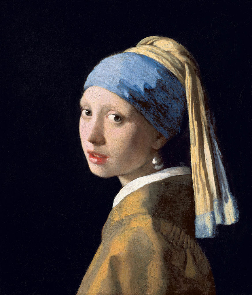 الفتاة صاحبة حلق اللؤلؤ - Girl with a Pearl Earring - مقهى جرير الثقافي