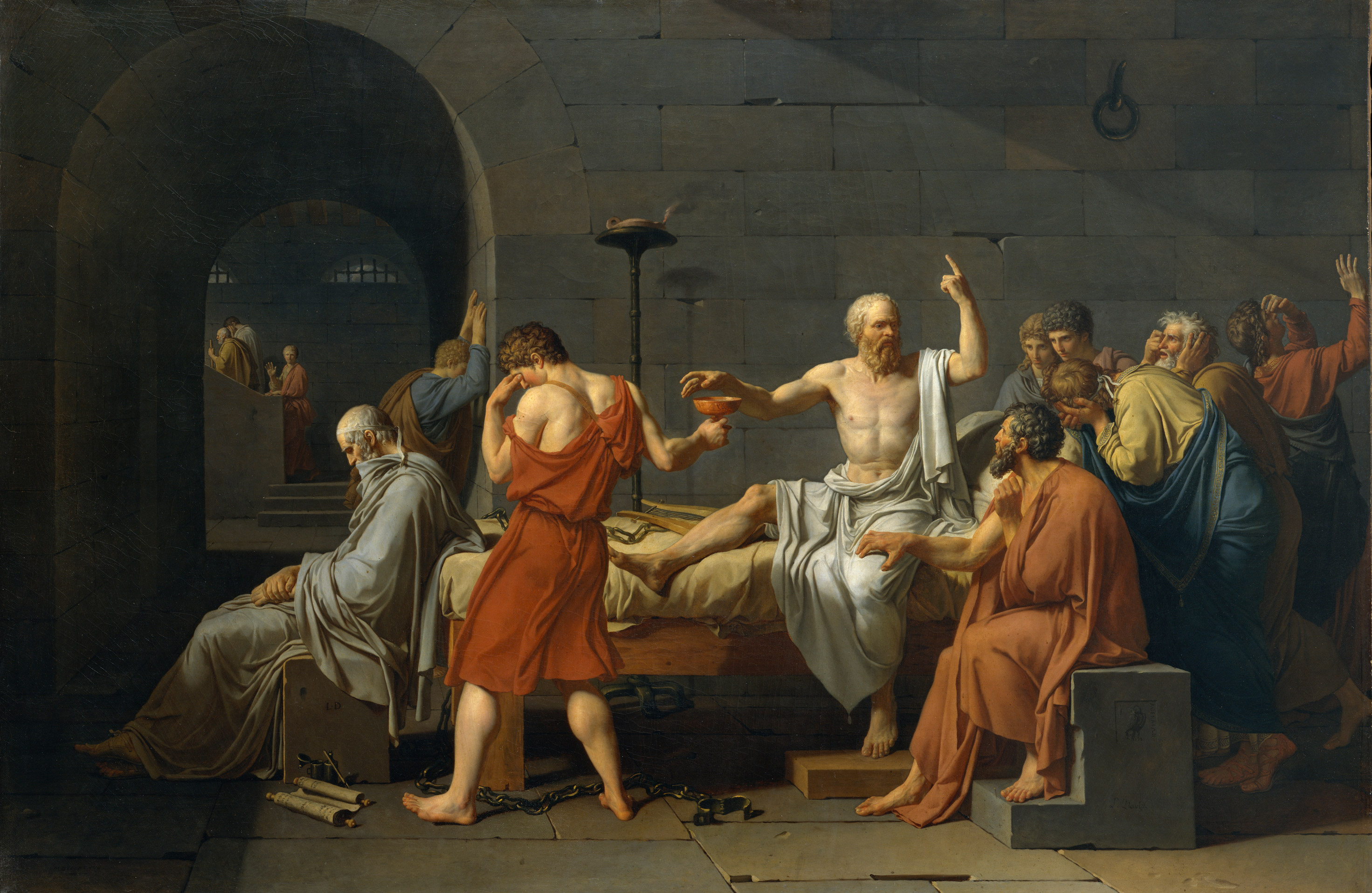 موت سقراط - The Death of Socrates موت سقراط - The Death of Socrates - مقهى جرير الثقافي