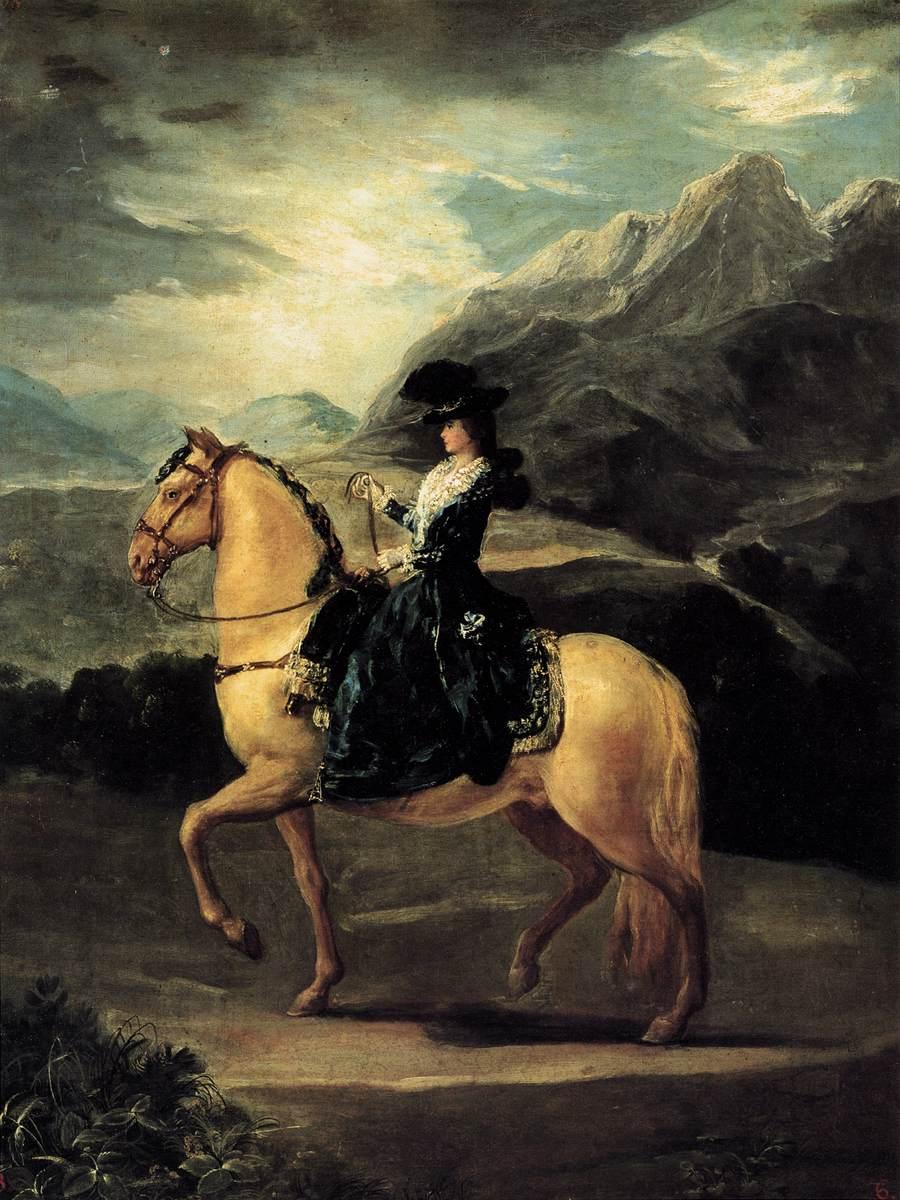 صورة ماريا تيريزا دي فالابريجا على ظهر الخيل - Portrait of Maria Teresa de Vallabriga on horseback صورة ماريا تيريزا دي فالابريجا على ظهر الخيل - Portrait of Maria Teresa de Vallabriga on horseback - مقهى جرير الثقافي