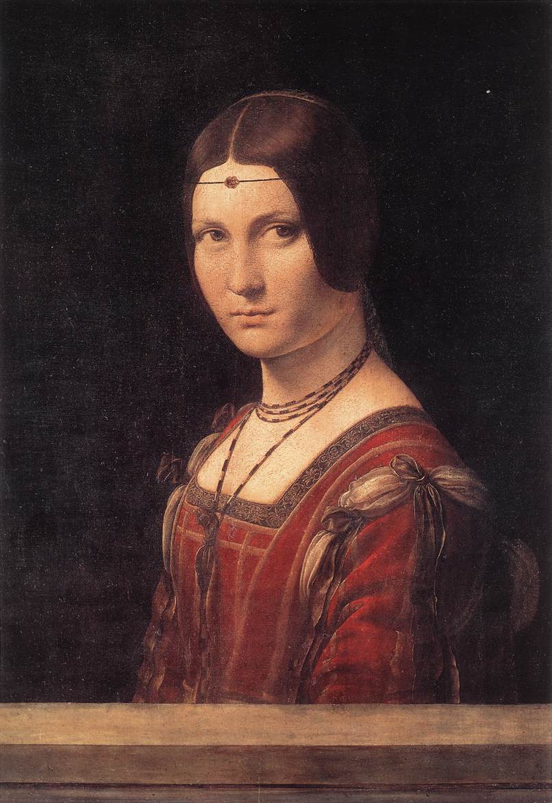 صورة لامرأة مجهولة (لابيل فيرونيير) - Portrait of an Unknown Woman (La Belle Ferroniere) صورة لامرأة مجهولة (لابيل فيرونيير) - Portrait of an Unknown Woman (La Belle Ferroniere) - مقهى جرير الثقافي