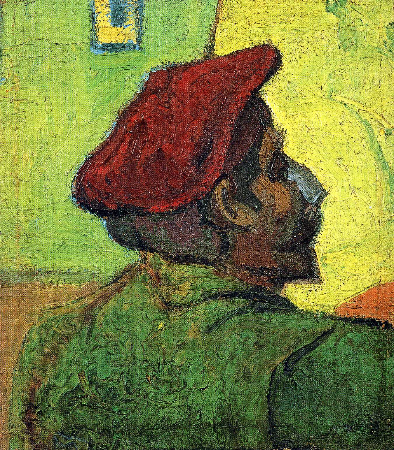 بول غوغان (رجل في قبعة حمراء) - Paul Gauguin (Man in a Red Beret) بول غوغان (رجل في قبعة حمراء) - Paul Gauguin (Man in a Red Beret) - مقهى جرير الثقافي